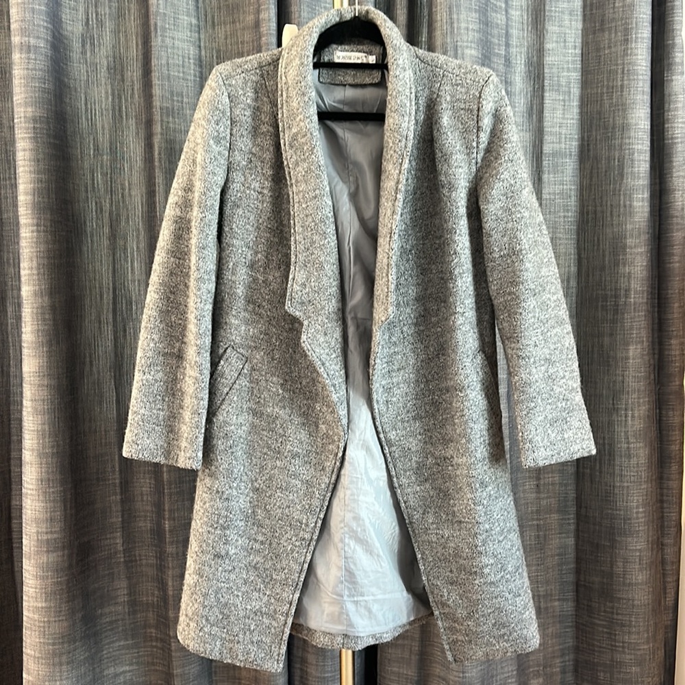 Grey 30% Wool Coat